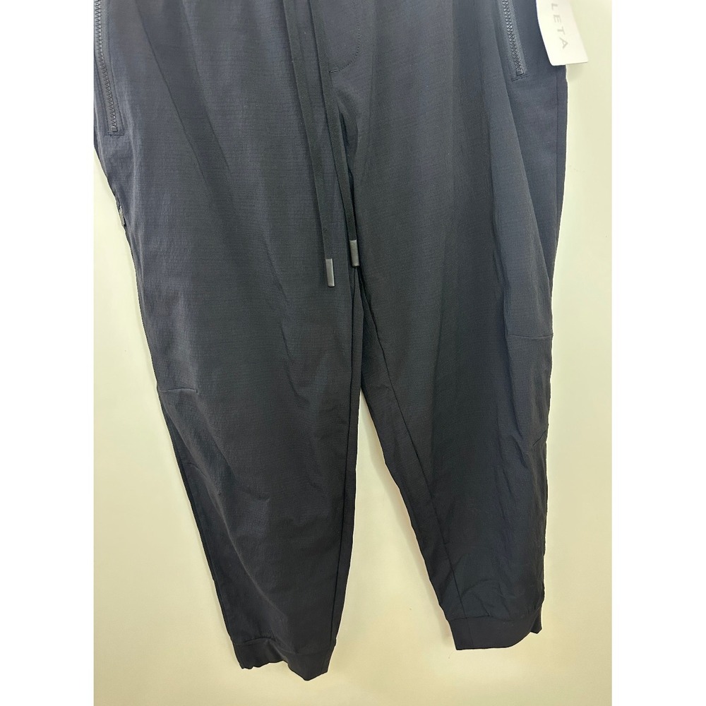 NWT Athleta 2025 Trekkie Relaxed Mid Rise Jogger Pants Black S Ripstop Stretch - Picture 12 of 14